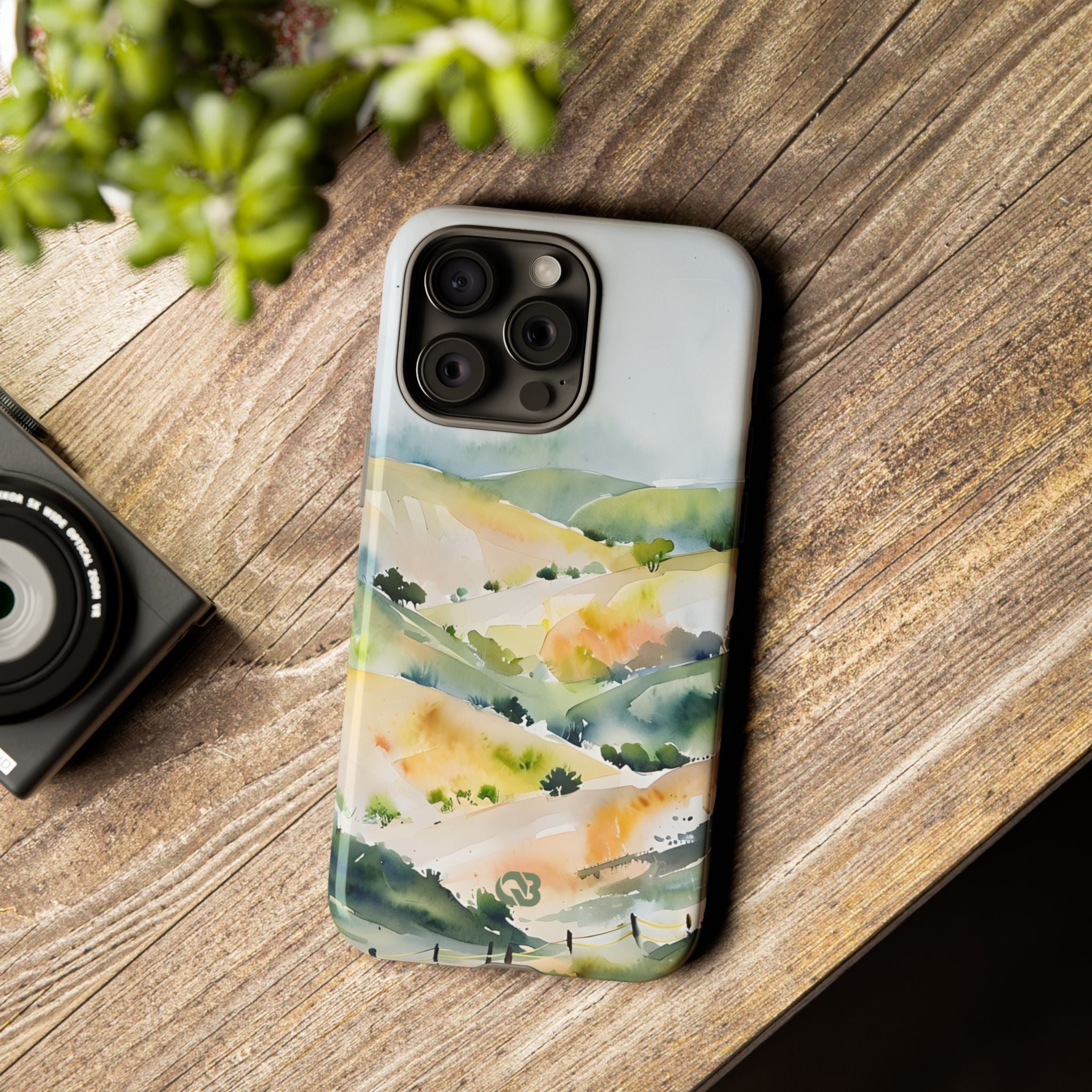 Verdant Mist Valleys · Tough Phone Case for iPhone