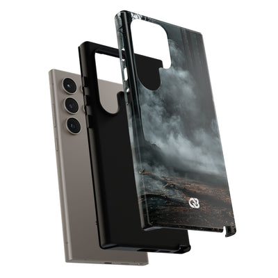 Shadowed Pine Mist · Tough Phone Case for Samsung · Black