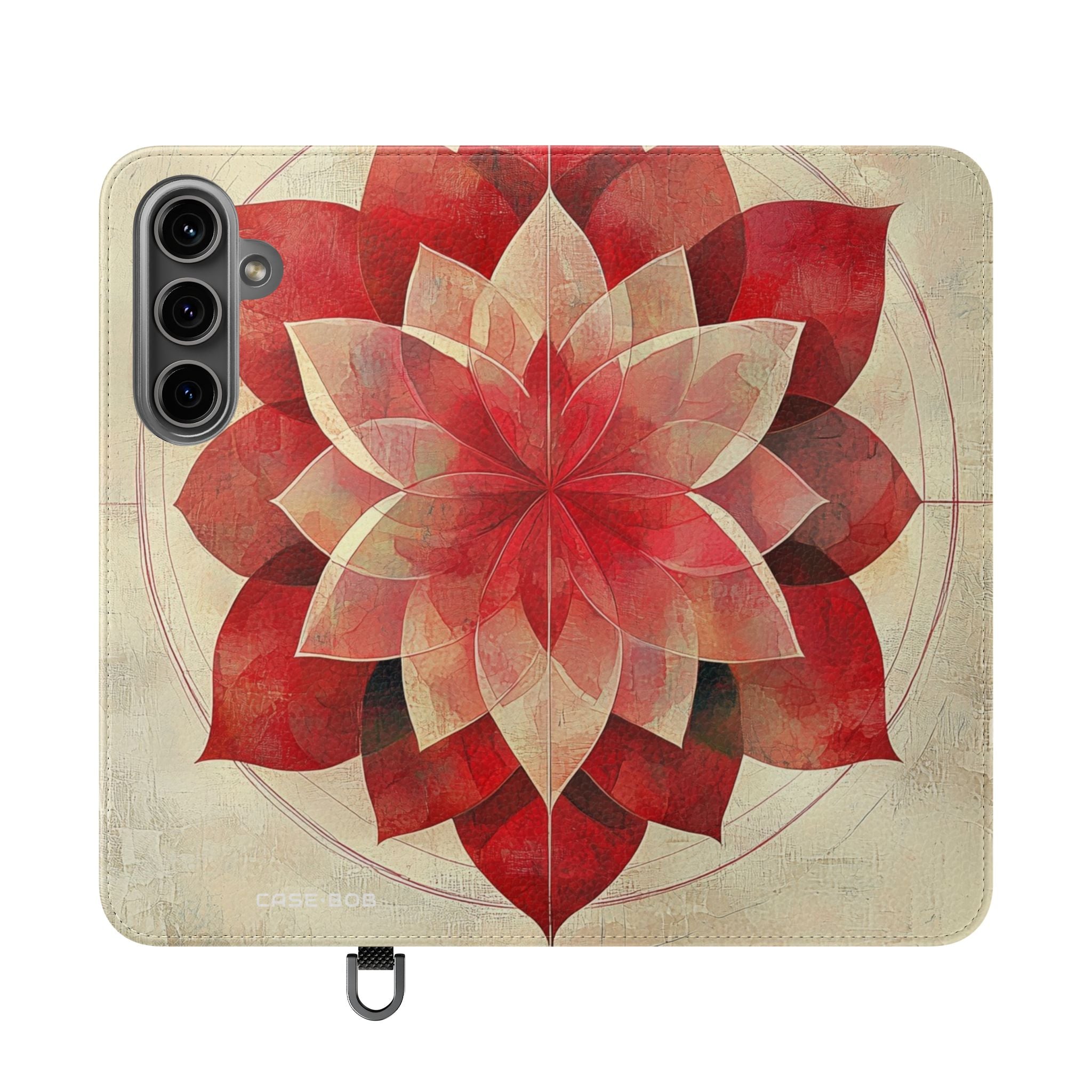 Crimson Bloom - Samsung S24 Plus Case - Wallet