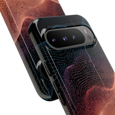 Spectral Elevation · Tough Phone Case for Pixel ·  Orange