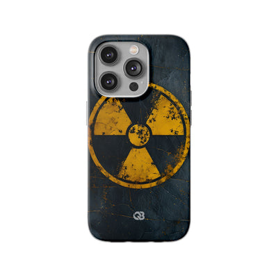 Industrial Decay Warning · Soft Phone Case for iPhone