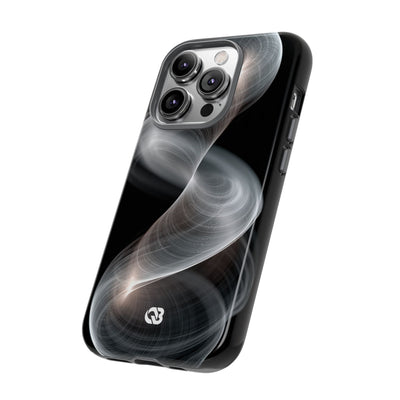Luminous Vortex · Tough Phone Case for iPhone · Black