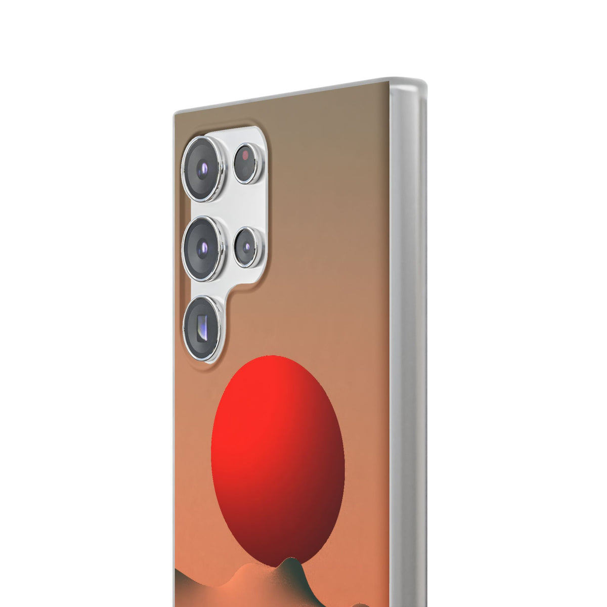 Crimson Sol Ridge · Lite Phone Case for Samsung · Red