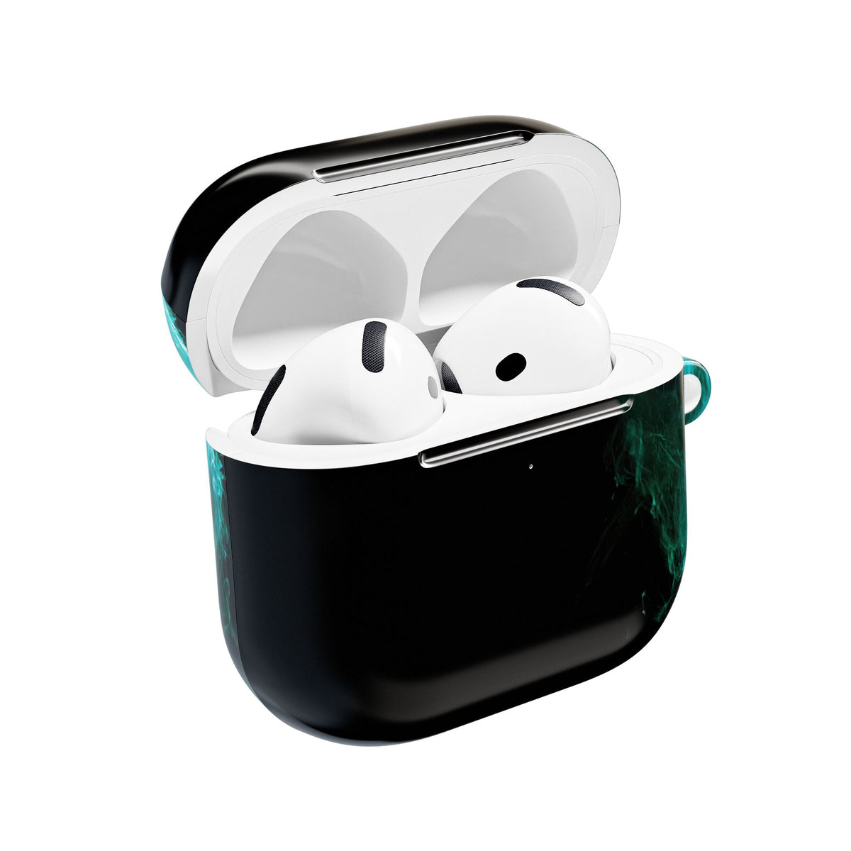 Luminous Plume · Hard Case for AirPods & AirPods Pro · Teal