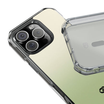 Green Impact MagSafe Phone Case for iPhone - Bone Sage Fade