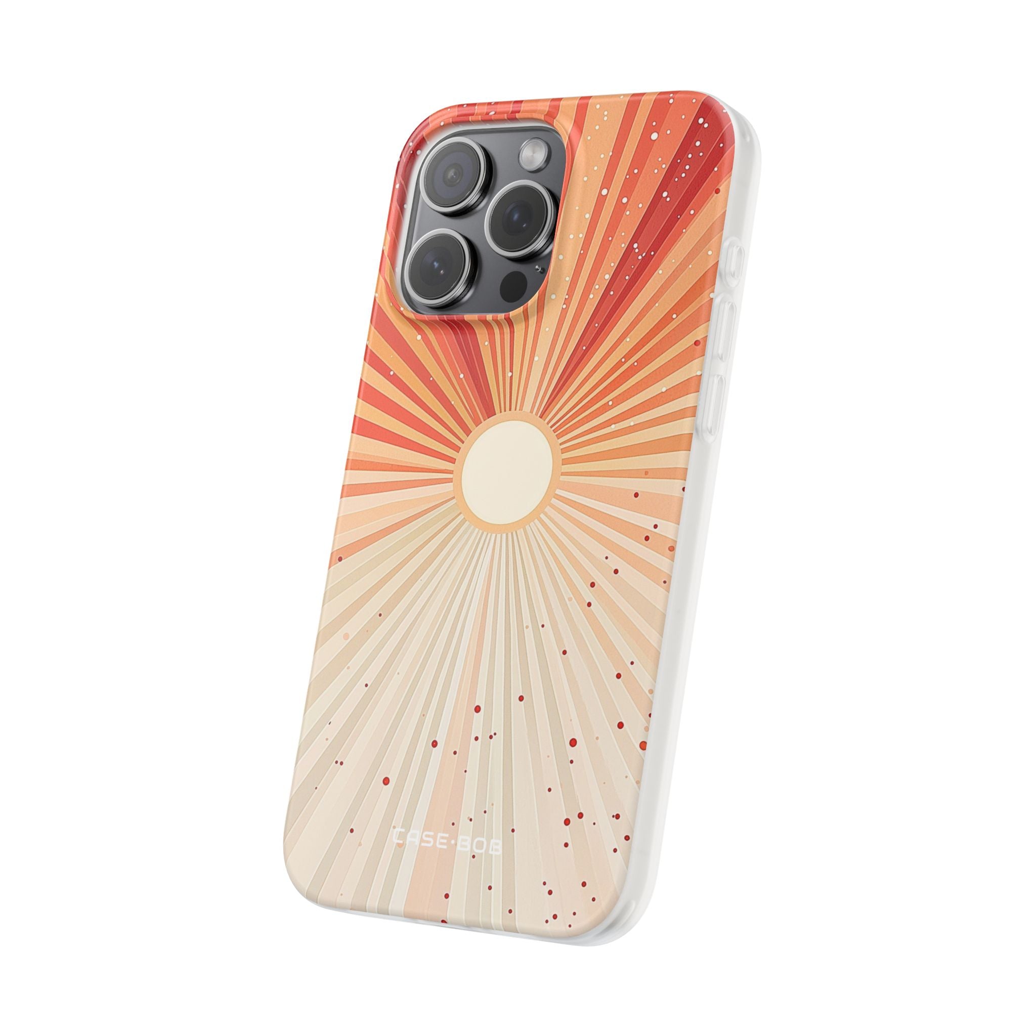 Solar Bloom iPhone 15 Pro Max Case - Soft