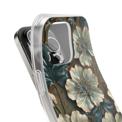 Gilded Blossom Reverie · Lite Phone Case for iPhone ·  Teal