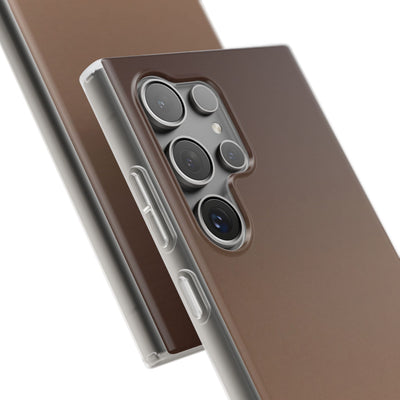 Brown Lite Phone Case for Samsung - Smoked Caramel Fade