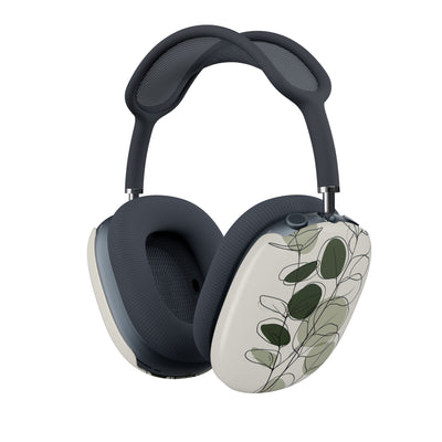 Eucalyptus Foliage Study · Hard Case for AirPods Max · Green