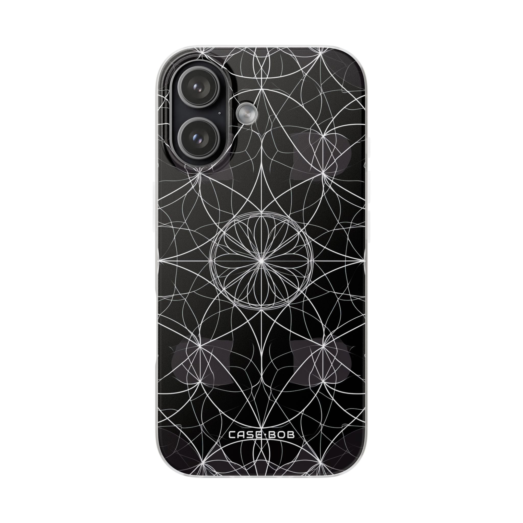 Radiant Petal Orbit iPhone 17 Case - Soft - CASE•BOB