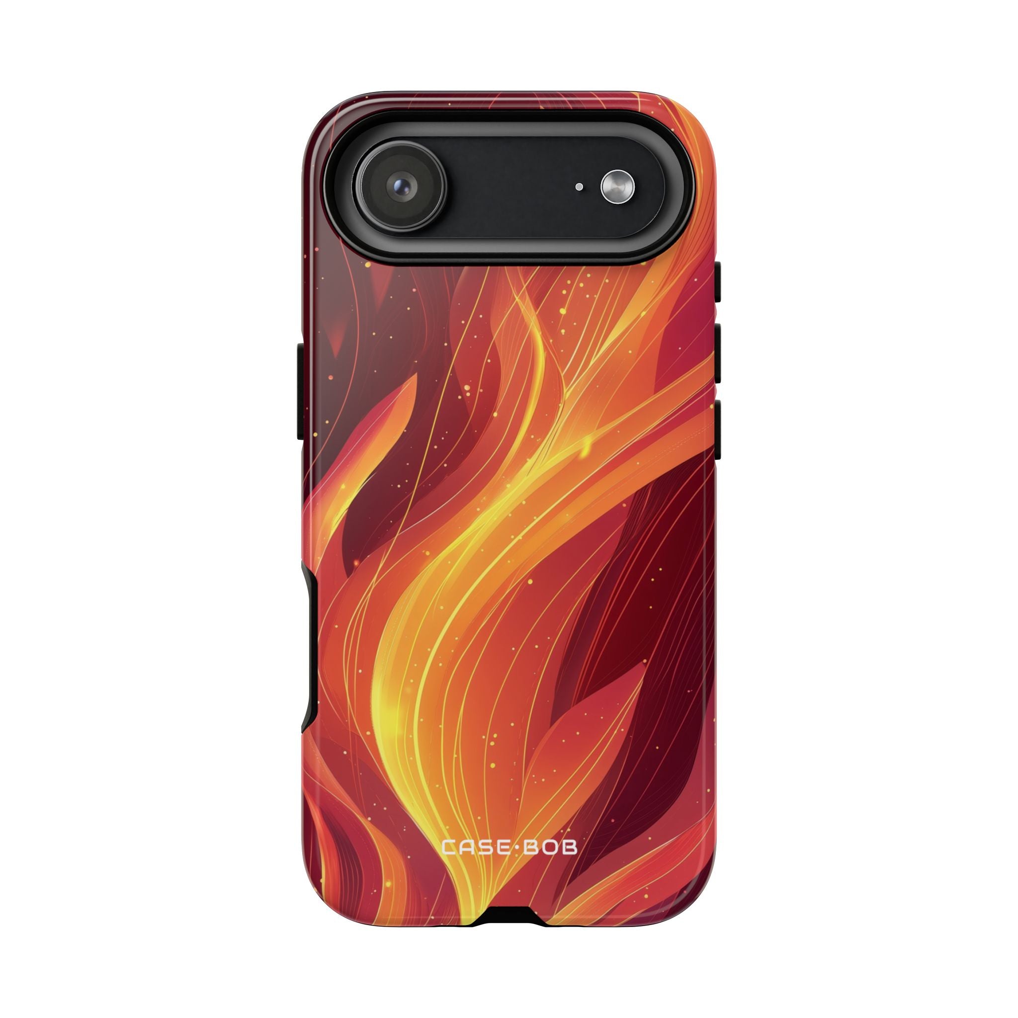 Flaming Flow iPhone 17 Air Case - Tough - CASE•BOB