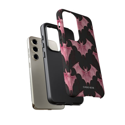 Pink Batwave Samsung S23 Case - Tough