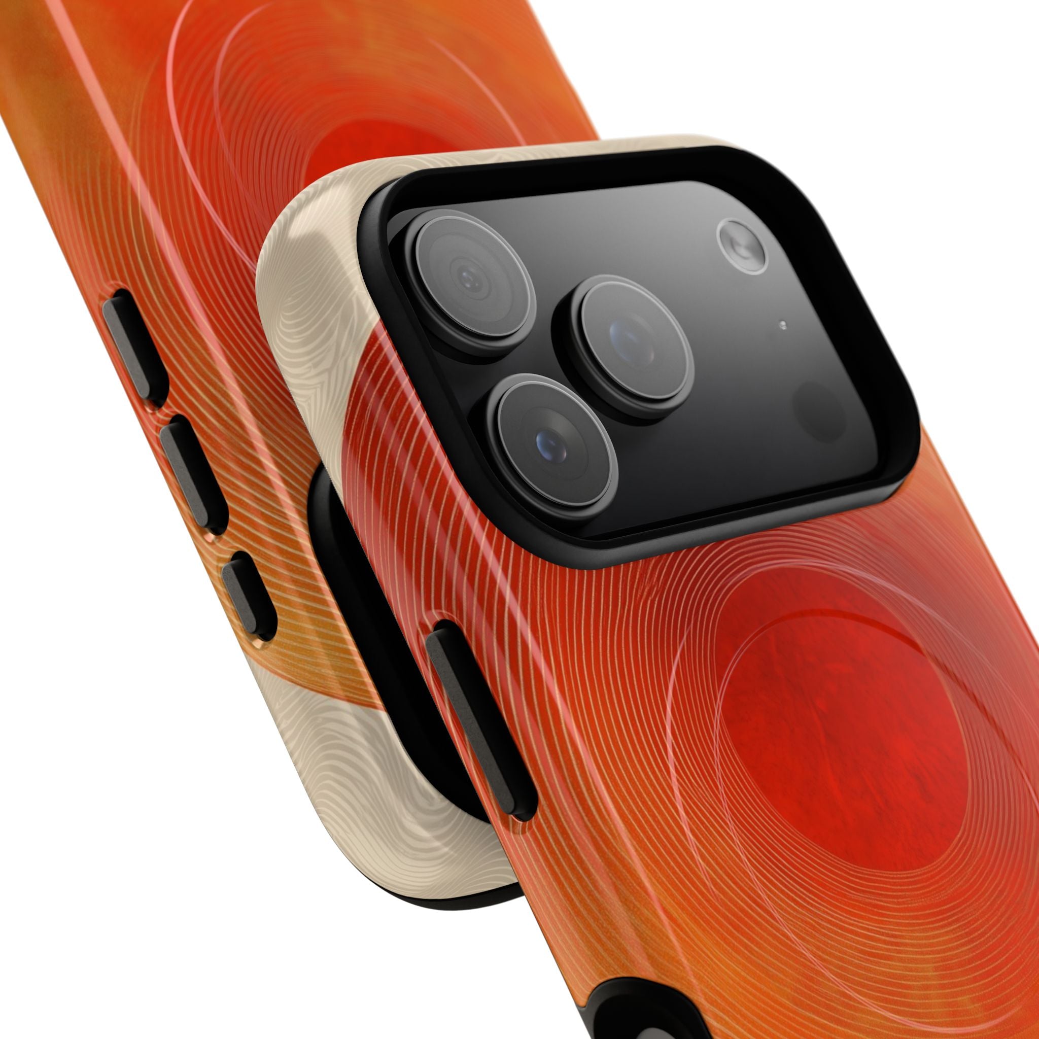 Sunburst Swirl iPhone 17 Pro Case - Tough+ - CASE•BOB