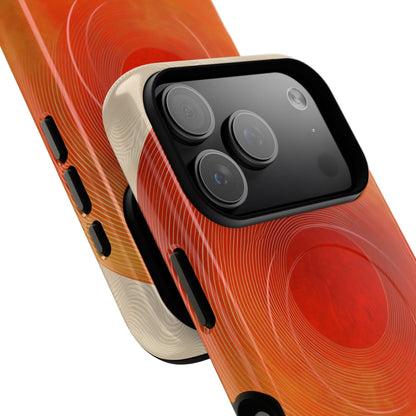 Sunburst Swirl iPhone 17 Pro Case - Tough+ - CASE•BOB