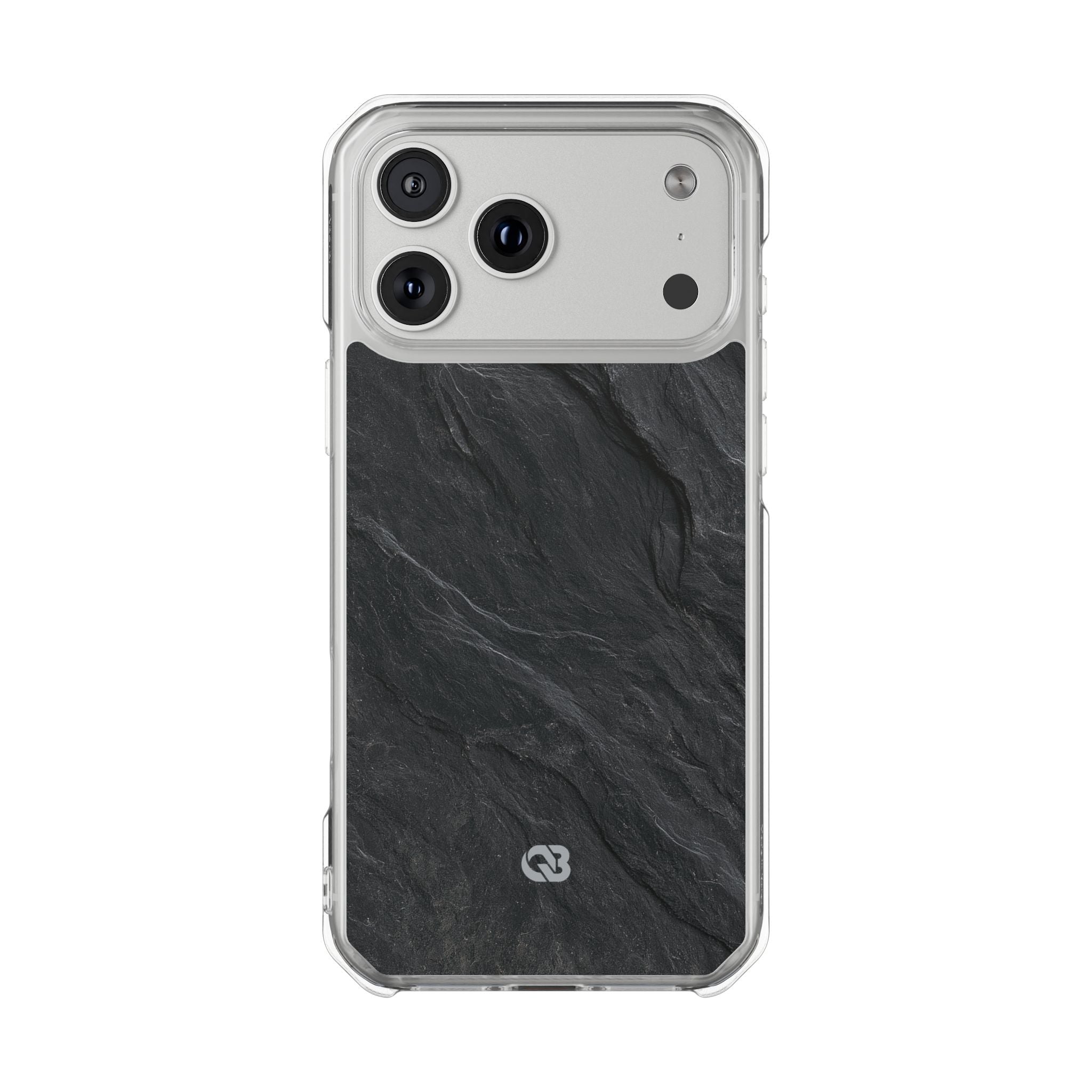 Black Impact MagSafe Phone Case for iPhone - Midnight Slate Ridge