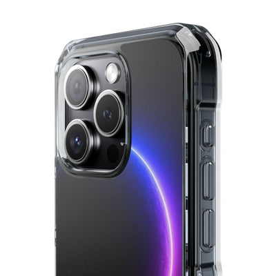 Luminous Eclipse · Clear Impact Magnetic Phone Case for iPhone · Black