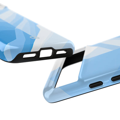 Blue Tough Phone Case for Google Pixel - Arctic Glacial Ridge