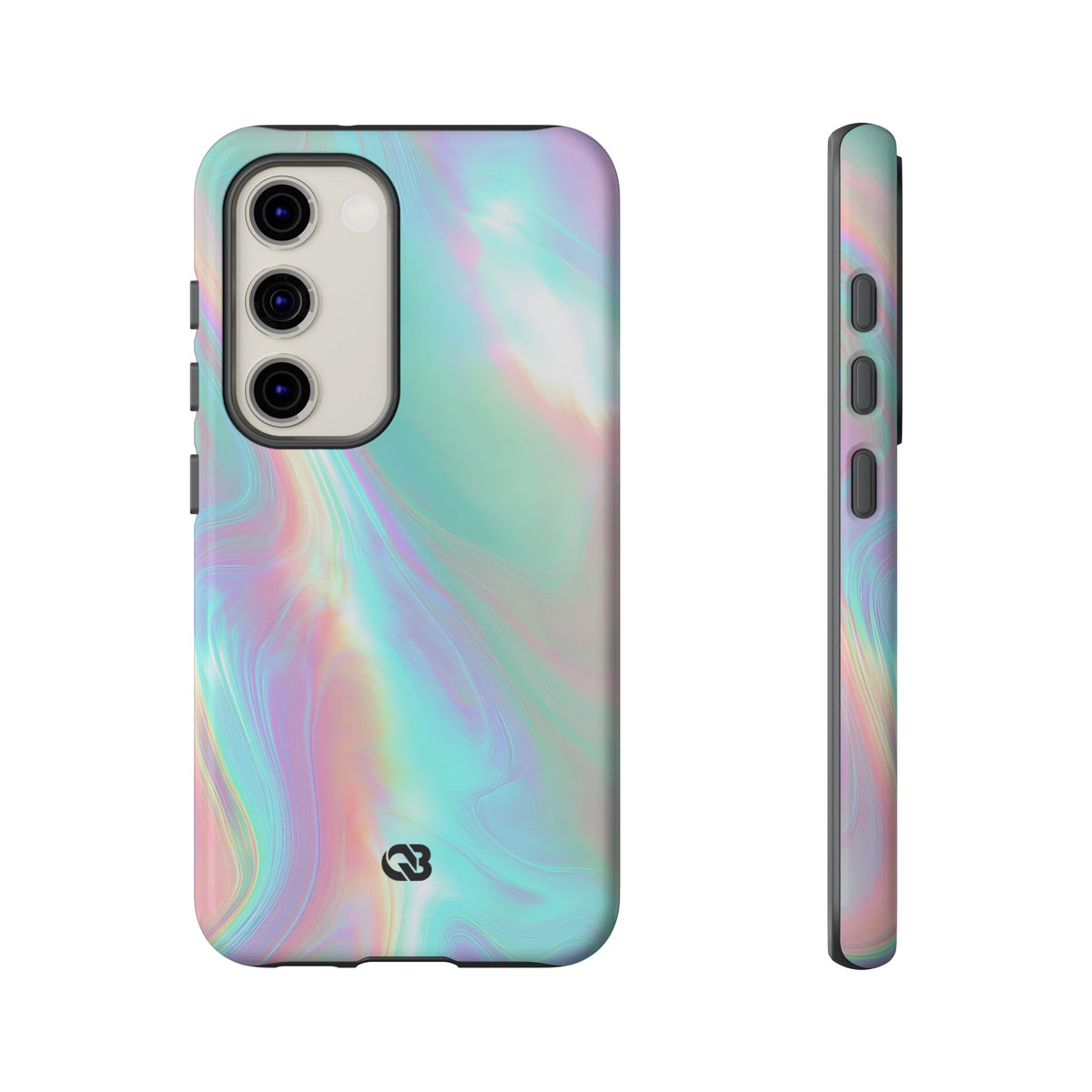 Prismatic Liquid Light · Tough Phone Case for Samsung · Teal