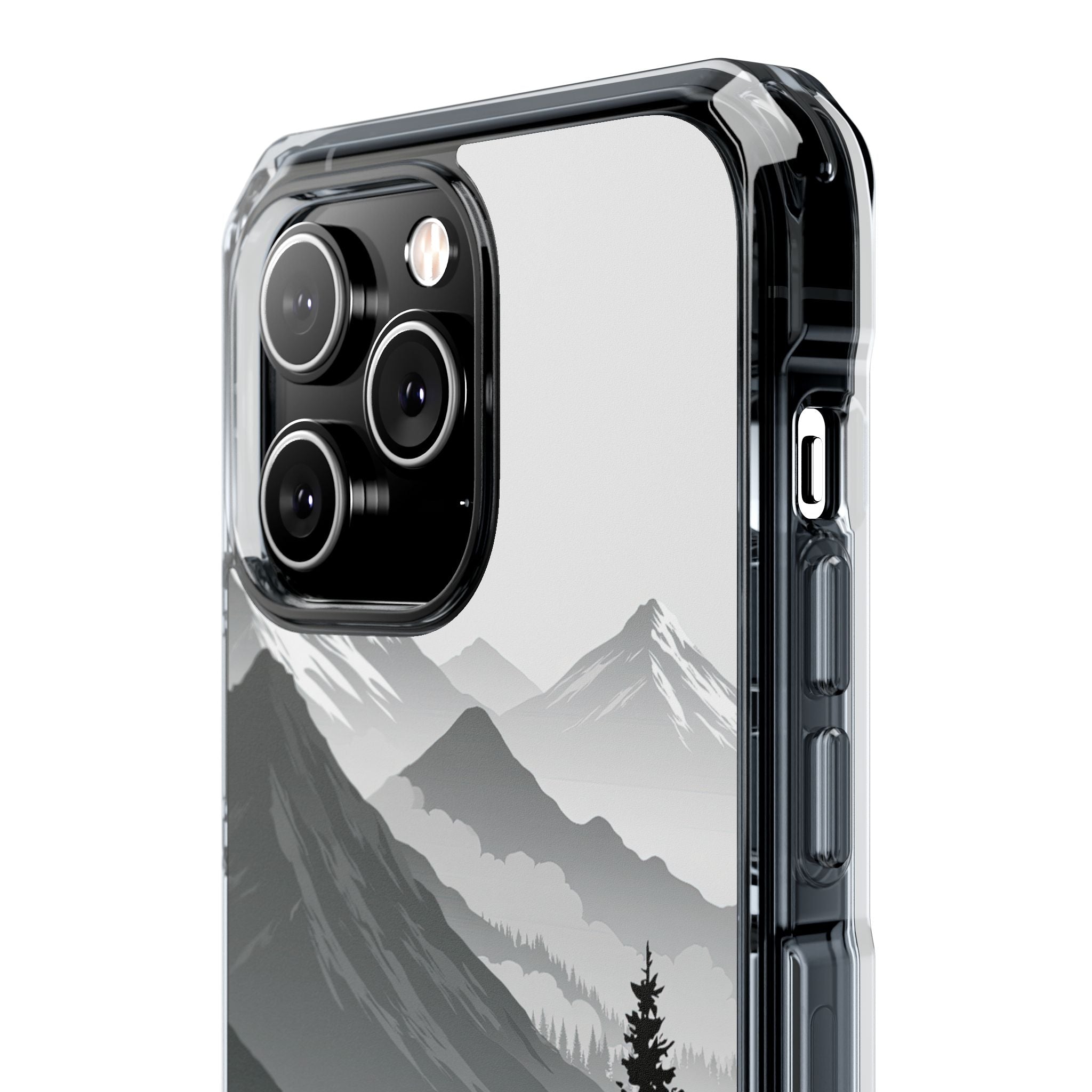 Grey Impact MagSafe Phone Case for iPhone - Granite Ridge Mist