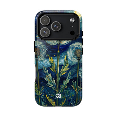 Starry Dandelion Swirl · Tough+ Coque de téléphone pour iPhone · Magsafe
