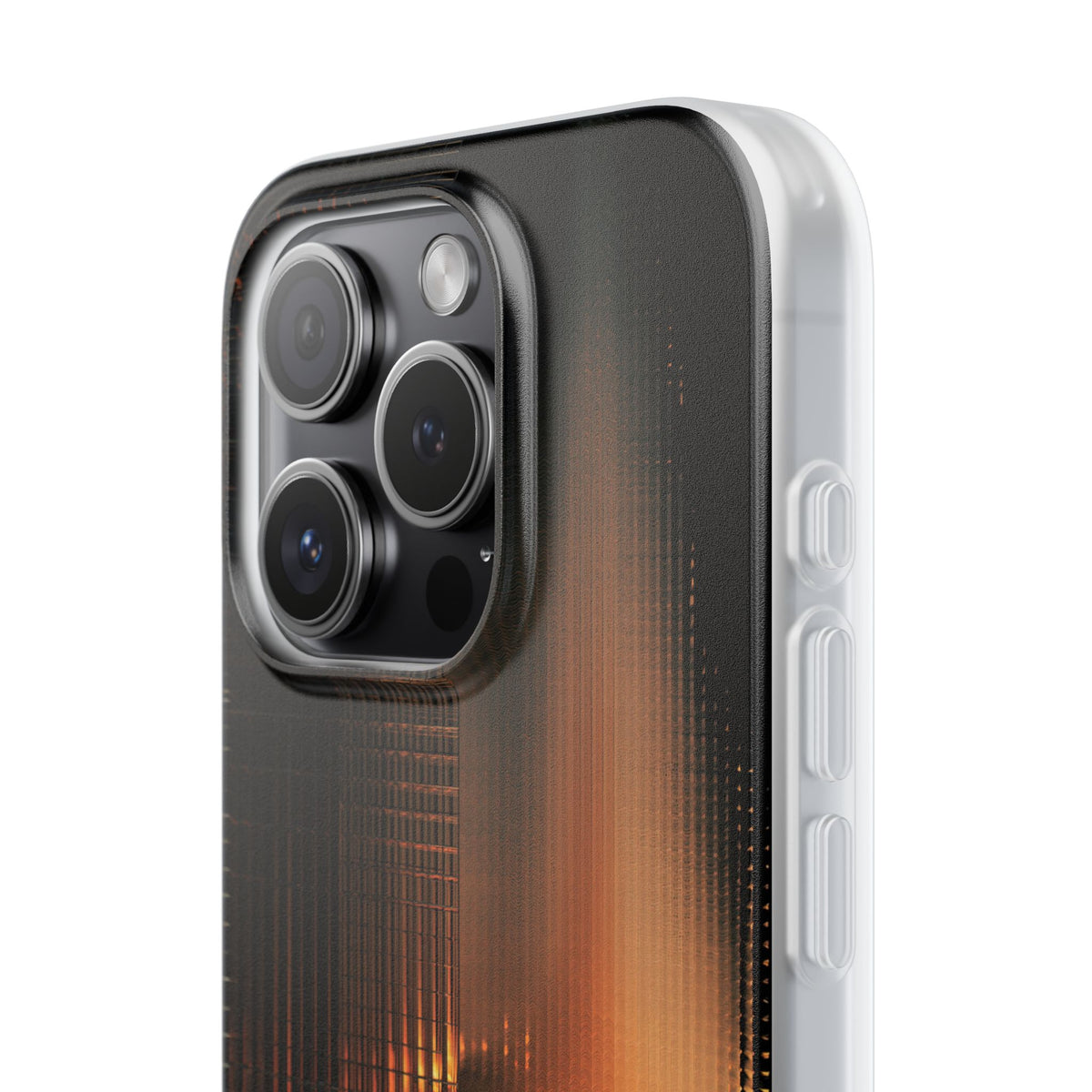 Luminous Grid · Lite Phone Case for iPhone ·  Black