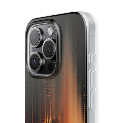 Luminous Grid · Lite Phone Case for iPhone ·  Black