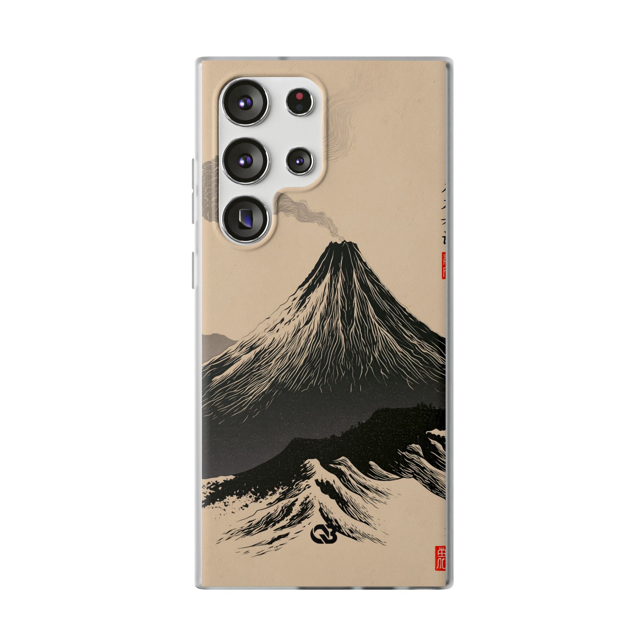 Beige Lite Phone Case for Samsung - Obsidian Ink Summit