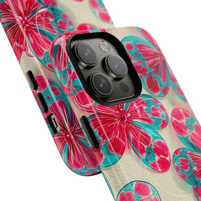 Lucite Jelly Bloom · Tough 2.0 Magnetic Phone Case for iPhone · Pink