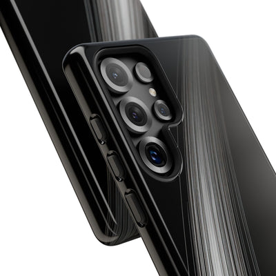 Black Tough Phone Case for Samsung - Linear Velocity Beam