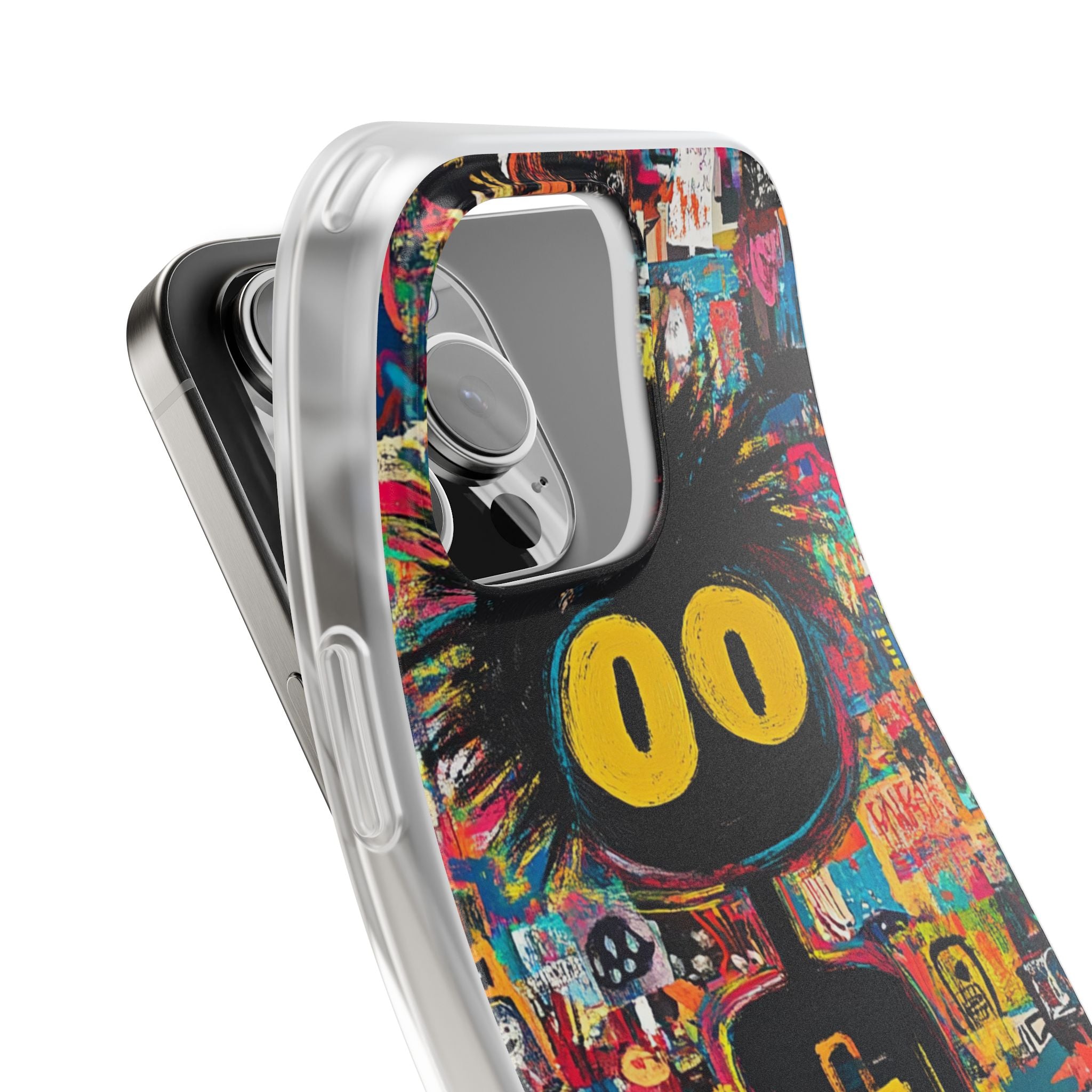 Spiky Shadow iPhone 16 Pro Max Case - Soft