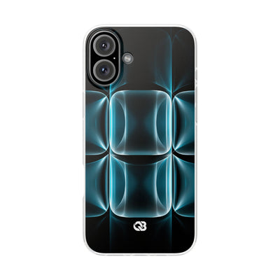 Cyan Core Matrix · Lite Phone Case for iPhone ·  Blue