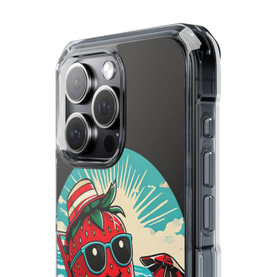 Ρετρό Παραλιακό Μούρο · Impact Θήκη για iPhone · Magsafe