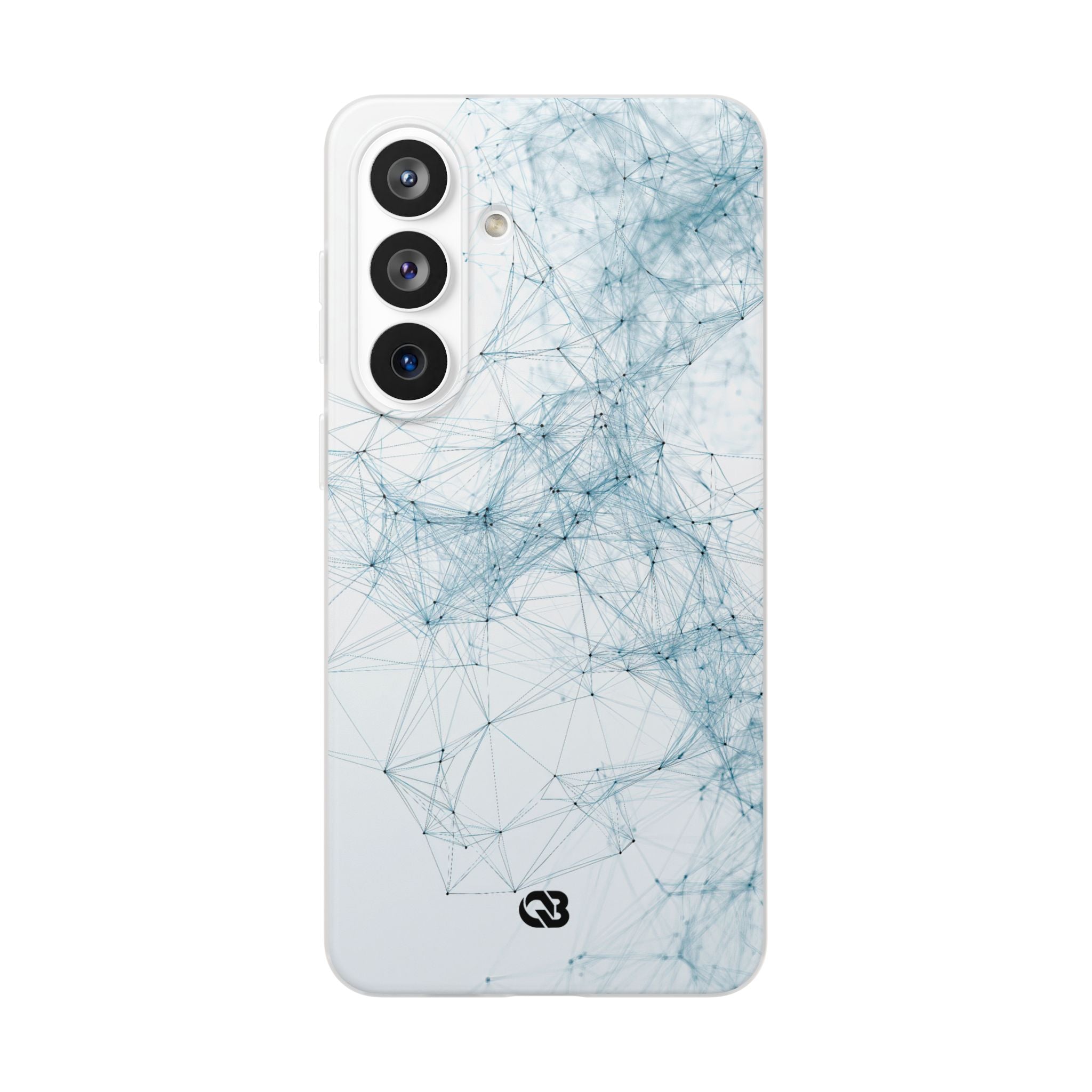Blue Lite Phone Case for Samsung - Glacial Neural Web