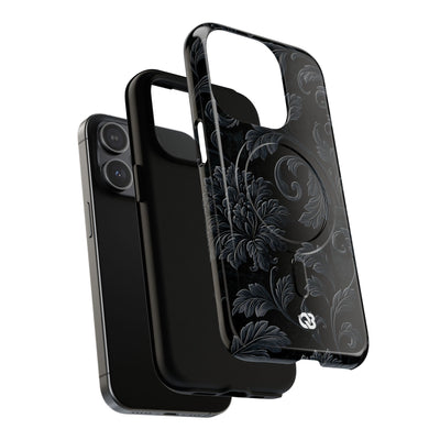 Obsidian Damask · Tough 2.0 Magnetic Phone Case for iPhone · Black