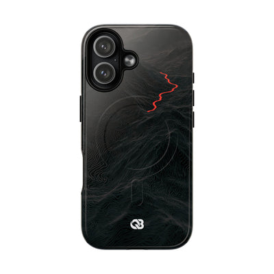 Crimson Ridge Pass · Tough 2.0 Magnetic Phone Case for iPhone · Black