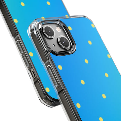 Cyan Sun Dots · Impact Θήκη για iPhone · Magsafe