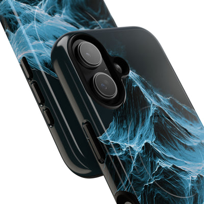 Nordic Frost Peak · Tough 2.0 Magnetic Phone Case for iPhone · Blue