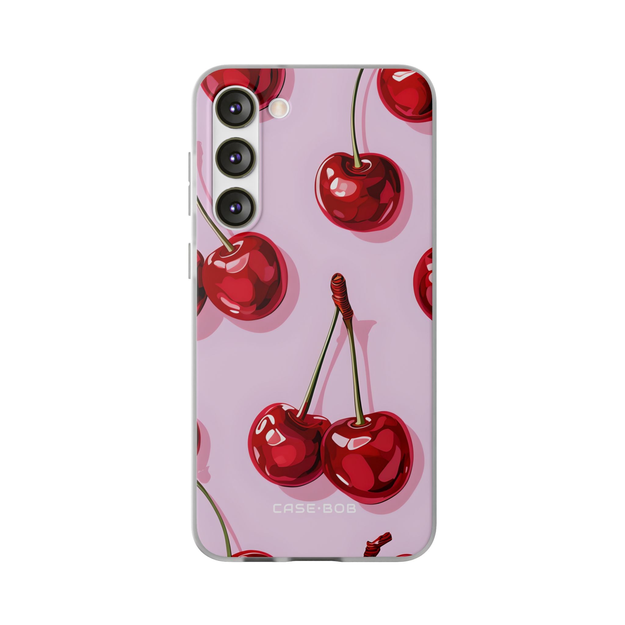 Glossy Cherry Burst Samsung S23 Plus Case - Soft - CASE•BOB