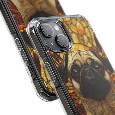 Amber Pug Divinity · Impact Phone Case for iPhone · Magsafe
