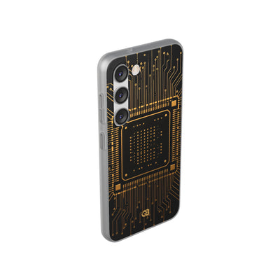 Gold Lite Phone Case for Samsung - Cyber Gold Processor