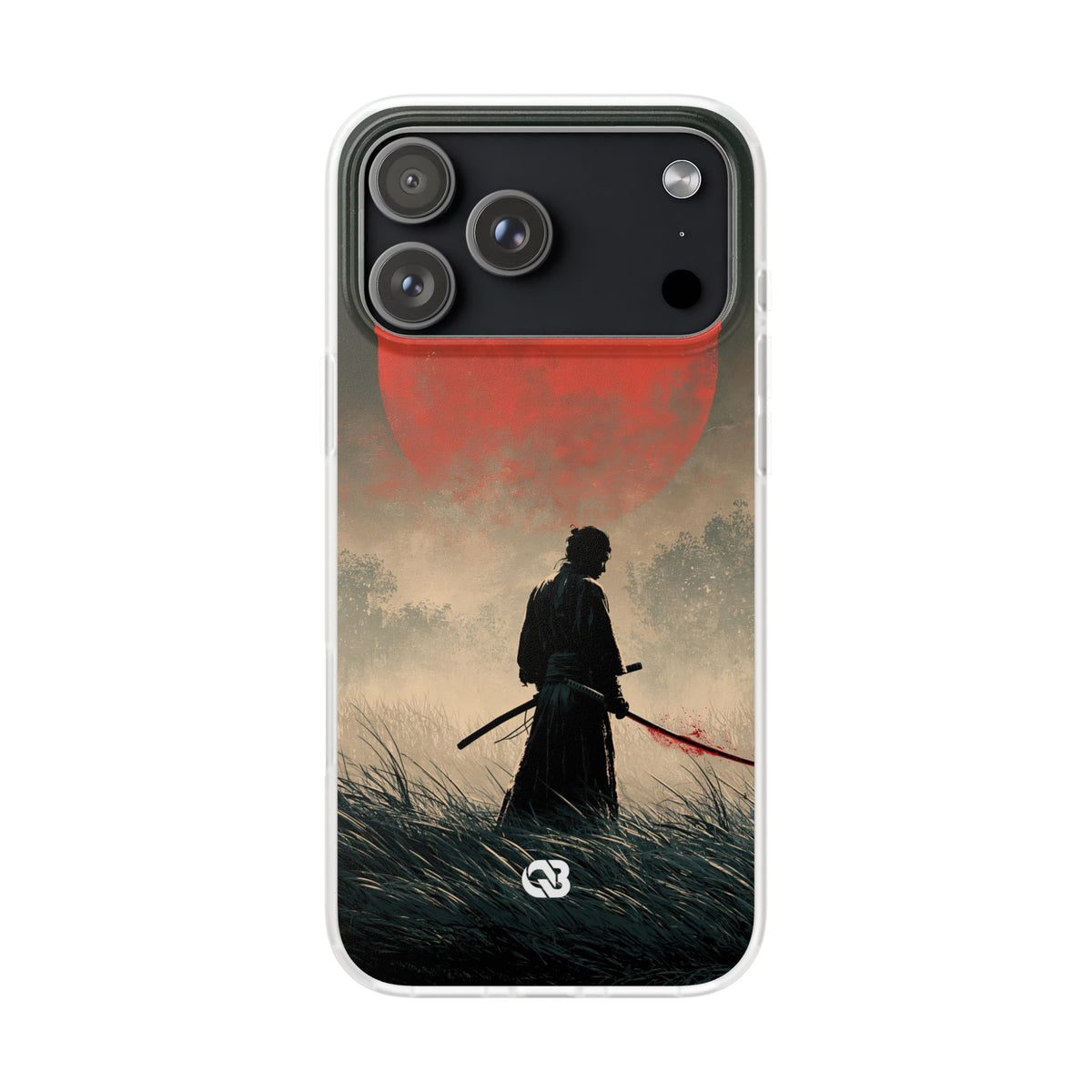 Crimson Moon Ronin · Lite Phone Case for iPhone ·  Red