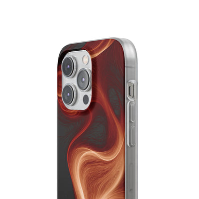 Solar Ember Flow · Lite Phone Case for iPhone ·  Orange