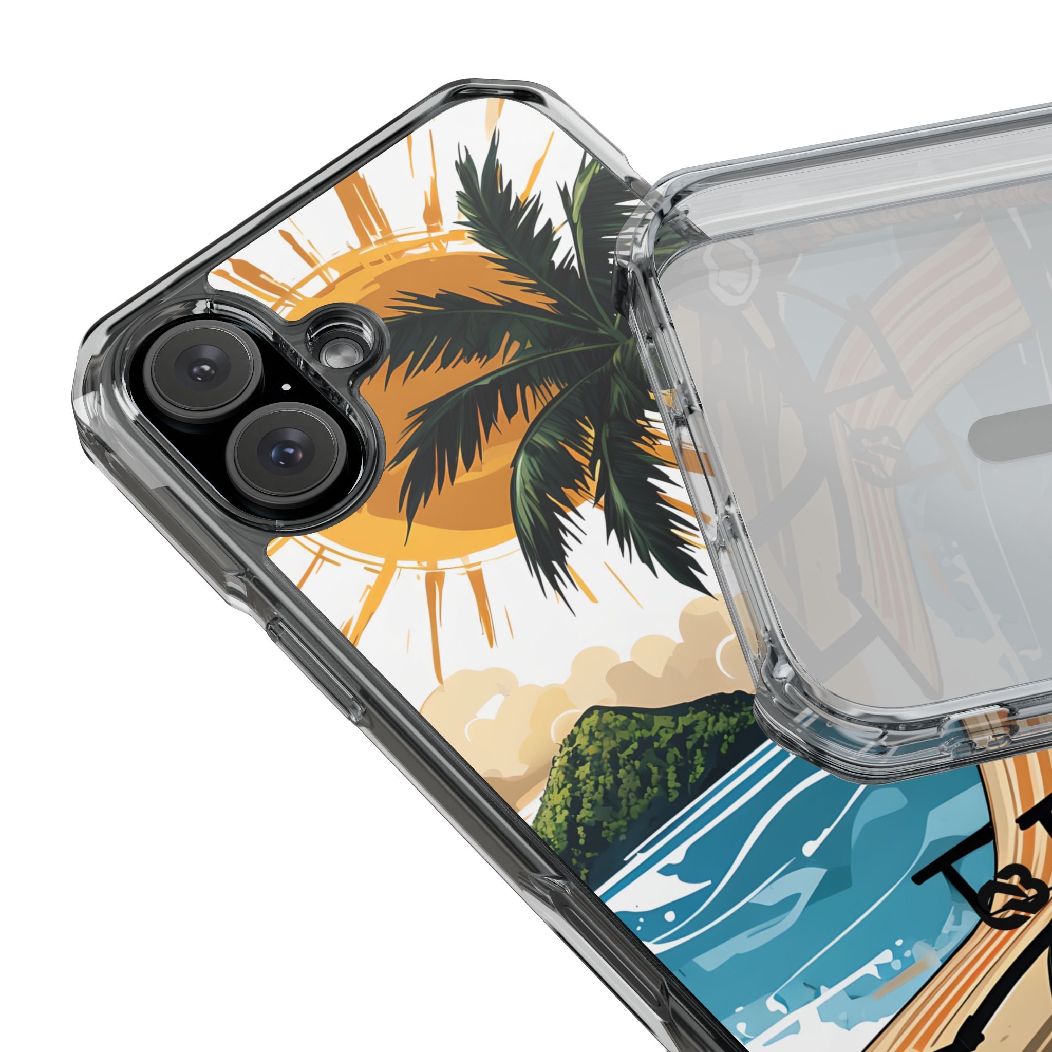 Radiant Coast Solitude · Impact etui na telefon dla iPhone · MagSafe