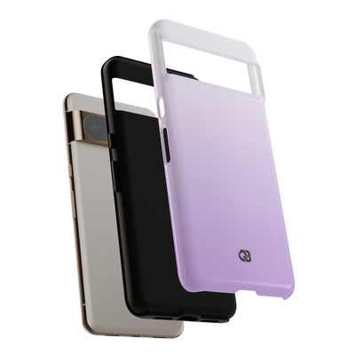 Purple Tough Phone Case for Google Pixel - Frosted Lavender Fade