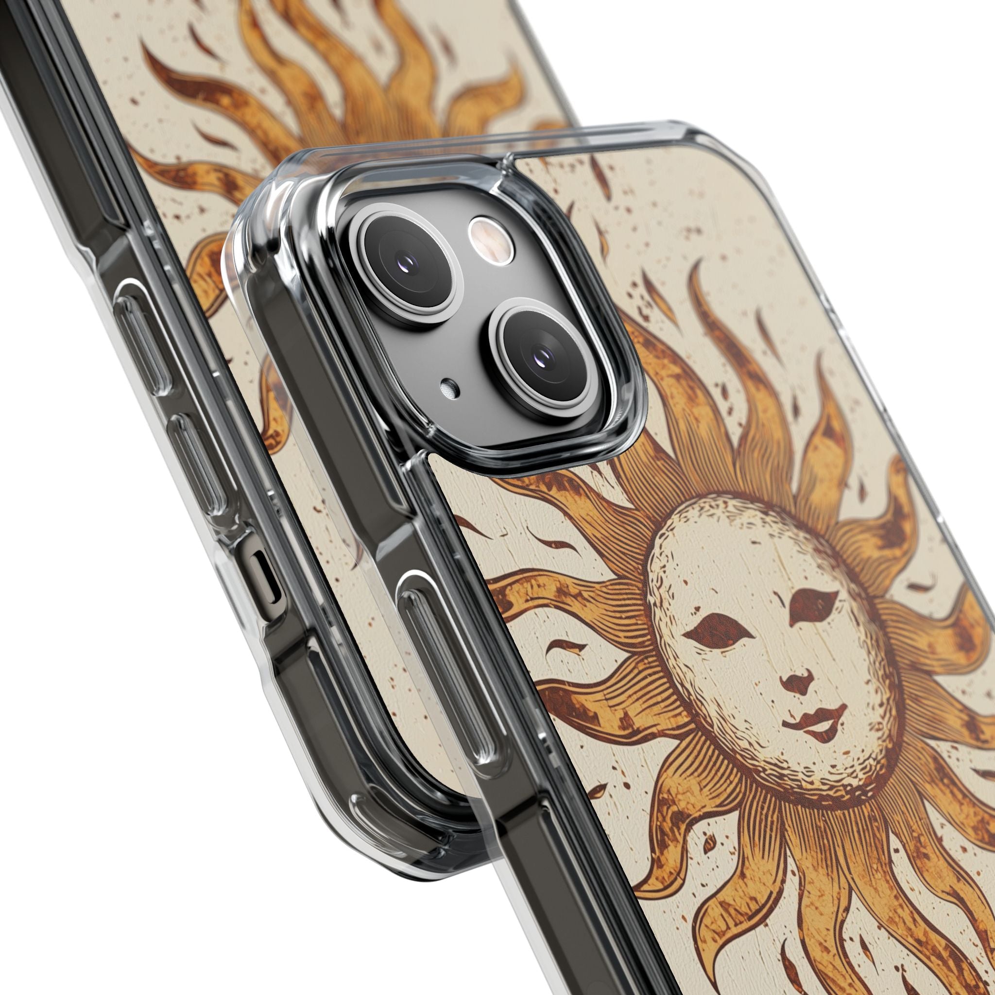 Rustic Solar Mask · Impact Phone Case for iPhone · Magsafe