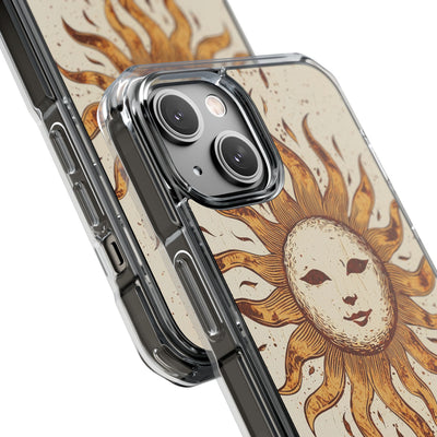Rustic Solar Mask · Impact Phone Case for iPhone · Magsafe