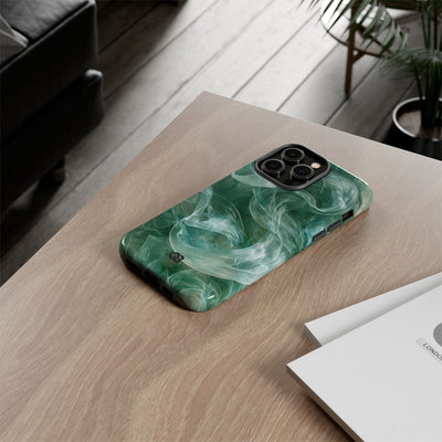 Translucent Aqua Flow · Tough Phone Case for iPhone · Teal