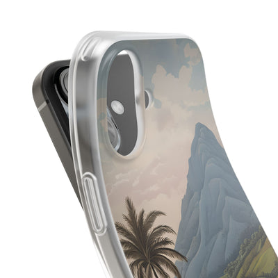 Azure Mountain Vista · Soft Custodia per iPhone