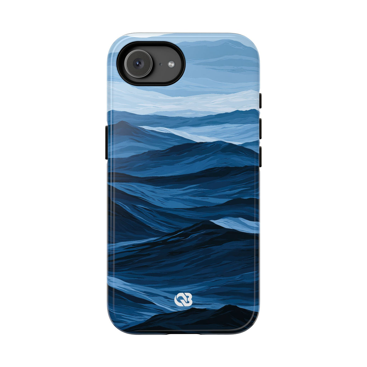 Cerulean Ridges · Tough Phone Case for iPhone · Blue