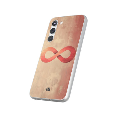 Terracotta Infinity Stroke · Soft Phone Case for Samsung